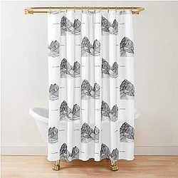 Hill Climber Vulfpeck  Shower Curtain