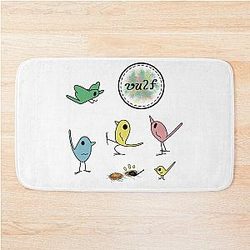Vulfpeck Birds Bath Mat