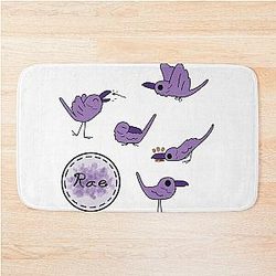 Vulfpeck Raven Birds Bath Mat