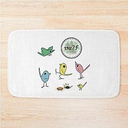 Vulfpeck Birds   Bath Mat