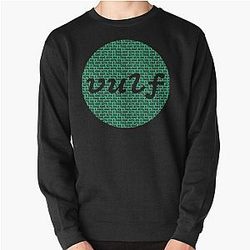 Vulfpeck Shirt Vulf Circle Green Print   Pullover Sweatshirt