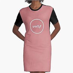 VULFPECK DESIGN Graphic T-Shirt Dress