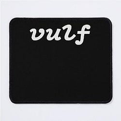 White Original Vulfpeck Mouse Pad