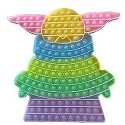 Pop It Sensory Fidget Toy for Anxiety and ADHD relief – Yoda Baby