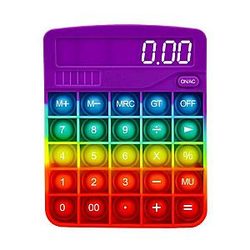 Pop It Sensory Fidget Toy for Anxiety and ADHD relief – Calculator