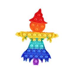 Pop It Sensory Fidget Toy for Anxiety and ADHD relief – Halloween Dummy
