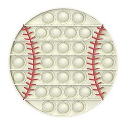 Pop It Sensory Fidget Toy for Anxiety and ADHD relief – Baseball