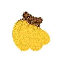 Pop It Sensory Fidget Toy for Anxiety and ADHD relief – Banana