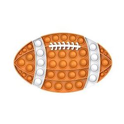 Pop It Sensory Fidget Toy for Anxiety and ADHD relief – Rugby