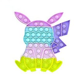 Pop It Sensory Fidget Toy for Anxiety and ADHD relief – Pokemon Pikachu