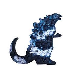Pop It Sensory Fidget Toy for Anxiety and ADHD relief – Godzilla