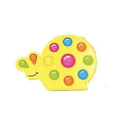 Pop It Sensory Fidget Toy for Anxiety and ADHD relief – Snail Shape