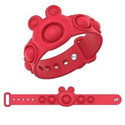 Pop It Sensory Fidget Toy for Anxiety and ADHD relief – Frog Bracelet