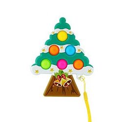Pop It Sensory Fidget Toy for Anxiety and ADHD relief – Christmas Tree