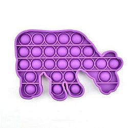 Pop It Sensory Fidget Toy for Anxiety and ADHD relief – Cow