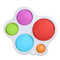 Pop It Sensory Fidget Toy for Anxiety and ADHD relief – Various Shapes