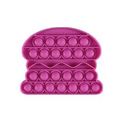 Pop It Sensory Fidget Toy for Anxiety and ADHD relief – Hamburger