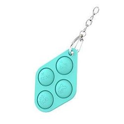 Pop It Sensory Fidget Toy for Anxiety and ADHD relief – 4 Fingers Keychain