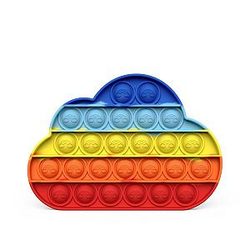Pop It Sensory Fidget Toy for Anxiety and ADHD relief – Cloud