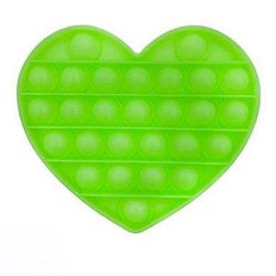Pop It Sensory Fidget Toy for Anxiety and ADHD relief – Glow Heart Shapes