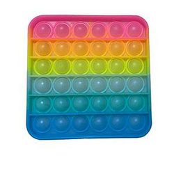 Pop It Sensory Fidget Toy for Anxiety and ADHD relief – Glow Square Shapes