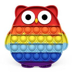 Pop It Sensory Fidget Toy for Anxiety and ADHD relief – Owl