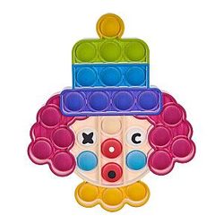 Pop It Sensory Fidget Toy for Anxiety and ADHD relief – Clown