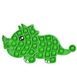 Pop It Sensory Fidget Toy for Anxiety and ADHD relief – Cute Dinosaur Popping