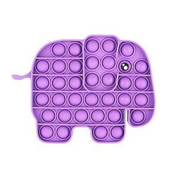 Pop It Sensory Fidget Toy for Anxiety and ADHD relief – Elephant