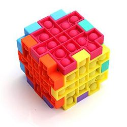 Pop It Sensory Fidget Toy for Anxiety and ADHD relief – Cube