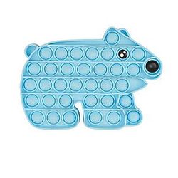 Pop It Sensory Fidget Toy for Anxiety and ADHD relief – Ice Bear Popping