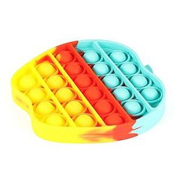 Pop It Sensory Fidget Toy for Anxiety and ADHD relief – Apple