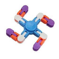Random Color Wacky Track Spinner Fidget Toy