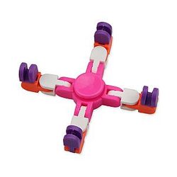 Pink Wacky Track Spinner Fidget Toy