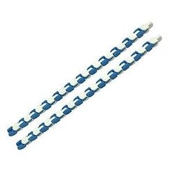 48 Knots White Blue Wacky Track Fidget Chain Toys Stress Reliever