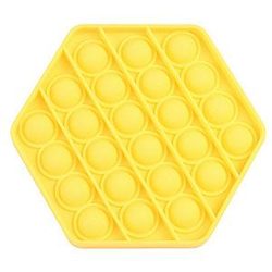 Pop It Sensory Fidget Toy for Anxiety and ADHD relief – Hexagon Shape