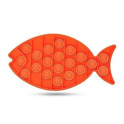 Pop It Sensory Fidget Toy for Anxiety and ADHD relief – Fish
