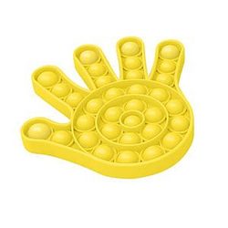 Pop It Sensory Fidget Toy for Anxiety and ADHD relief – Hand Shape