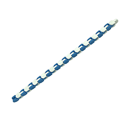 24 Knots White Blue Wacky Tracks Fidget Toys Anti Stress