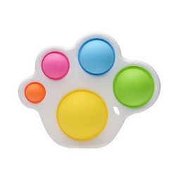 Simple Dimple Sensory Fidget Toy for Anxiety and ADHD relief – Pop It 5 Pack