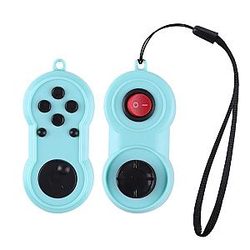 Fidget Pad Sensory Fidget Toy for Anxiety and ADHD relief – Rainbow Handle Controller