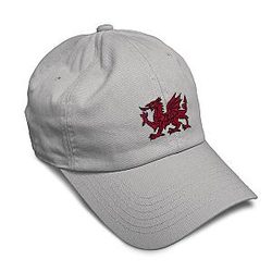 Custom Soft Baseball Hat Embroidered Dad Hat Wales Flag Dragon Men's Baseball Cap Cotton