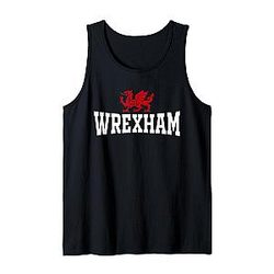 Wrexham City Wales Red Dragon County of Wales Tank Top