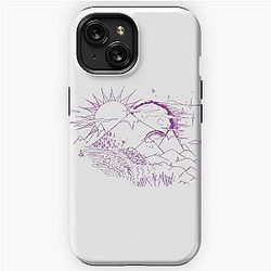 "Mountains", WALK THE MOON Inspired (BERRY) iPhone Tough Case