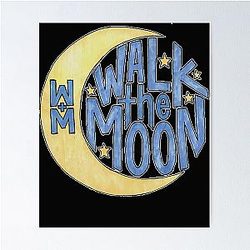 Walk the Moon Logo  Poster