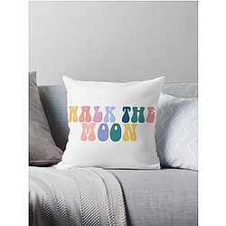 Walk the Moon Vibes  Throw Pillow