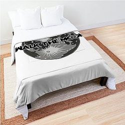 The Neon Walk The Moon Comforter