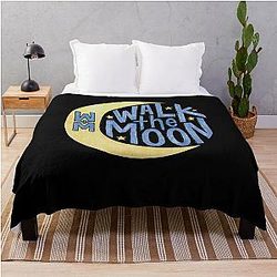Neon WALK THE MOON Throw Blanket