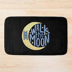 Neon Walk The Moon Classic T-Shirt Bath Mat