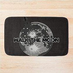 The Neon Walk The Moon Bath Mat